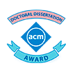 ACM Doctoral Dissertation Award